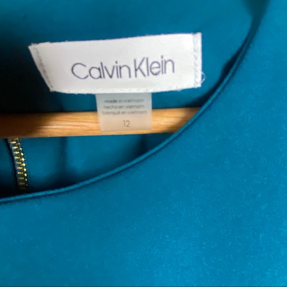 Kelvin Klein dress size 12 color green - Picture 5 of 10